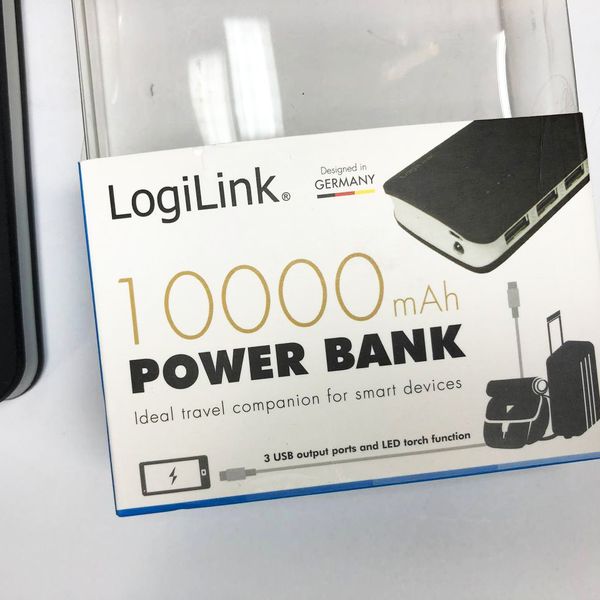 Power Bank Logilink PA0145, Портативні зарядки, Умб зарядний power bank, Повербанк для планшета ws86936 фото