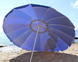 Зонты круглые торговые усиленные 3м, 16 спиц с ветровым клапаном Красный тент 889515 фото 7