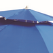 Зонт круглый очень прочный 2,5 м Антиветер с двойным куполом синий тент 890320 фото 7