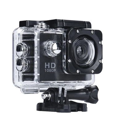 Экшн камера HD Action A7 с набором креплений и боксом для подводной съемки 1080p Артикул: 205112223 фото