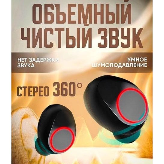 Бездротові навушники M90 Pro True Wireless Earbuds 5.3, гарні бездротові навушники Bluetooth ws47915 фото
