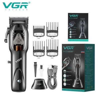 Машинка для стрижки волосся VGR Hair Clipper V-653 Voyager, бездротова електробритва, для дому ws68298 фото