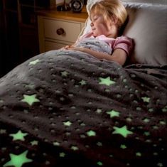 Детский плед-покрывало светящийся в темноте Magic Blanket Артикул: 20500000002 фото