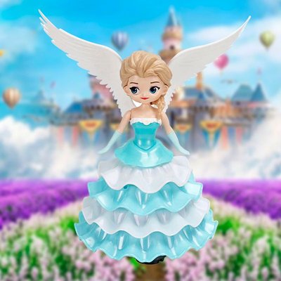 Вращающийся танцующая кукла-ночник принцесса Dancing Angel Ice Princess Артикул: 5401245893 фото