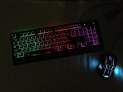 Игровая клавиатура и мышь UKC ZEUS M710 с подсветкой Артикул: 343511152 фото