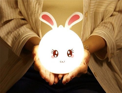 Детский силиконовый ночник 3DTOYSLAMP Кролик Артикул: 540145100 фото