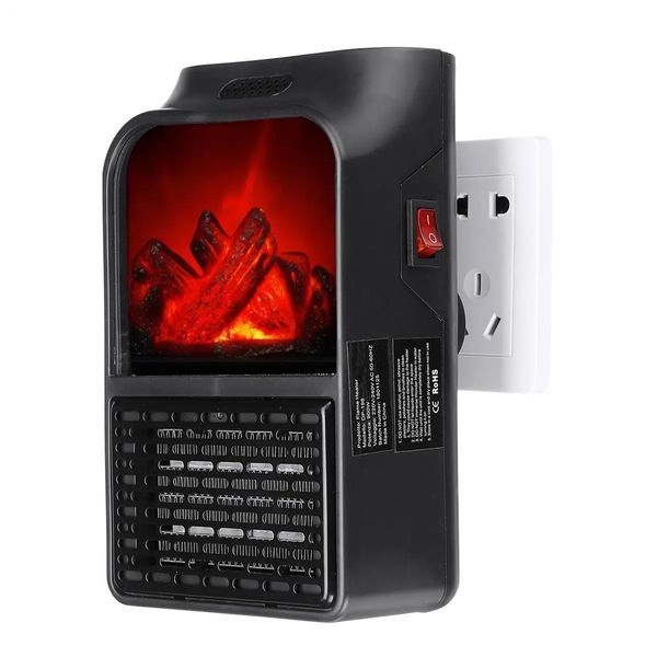 Портативний обігрівач Flame Heater 900 Вт, тепловий вентилятор, обігрівач для дому, ветродуйчик ws71997 фото