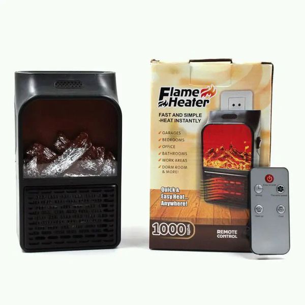 Портативный обогреватель Flame Heater 900 Вт, тепловой вентилятор, обогреватель для дома, ветродуйчик ws71997 фото