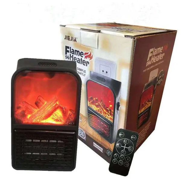 Портативный обогреватель Flame Heater 900 Вт, тепловой вентилятор, обогреватель для дома, ветродуйчик ws71997 фото