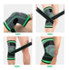Наколенник Бандаж коленного сустава Knee Support Copper Черно-зелёный фиксатор колена Компрессионный от травм растяжений Артикул: 5098563 фото 4