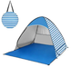 Палатка пляжная синяя 150/165/110 автоматическая пляжная палатка со шторкой Артикул: mu14834 фото 3