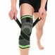 Наколенник Бандаж коленного сустава Knee Support Copper Черно-зелёный фиксатор колена Компрессионный от травм растяжений Артикул: 5098563 фото 1