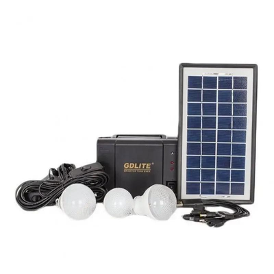 Портативный Аккумулятор с солнечной панелью GDLite GD-8017 Артикул: 24356998675 фото