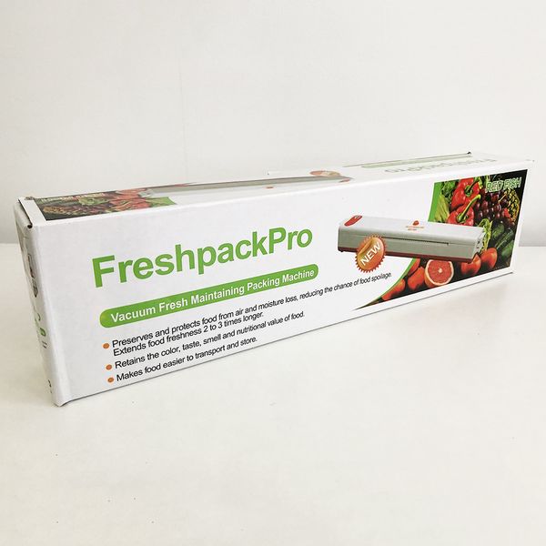 Вакууматор Freshpack Pro вакуумный упаковщик еды, бытовой. Цвет: зеленый ws53423 фото