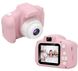 Детский цифровой фотоаппарат с дисплеем GM14 Розовый Артикул: 2000014/2 фото 3