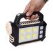 Ручной фонарь HS-8029 на солнечной батарее мощный LED фонарик 3 режимами освещения Артикул: 5401245 фото 2