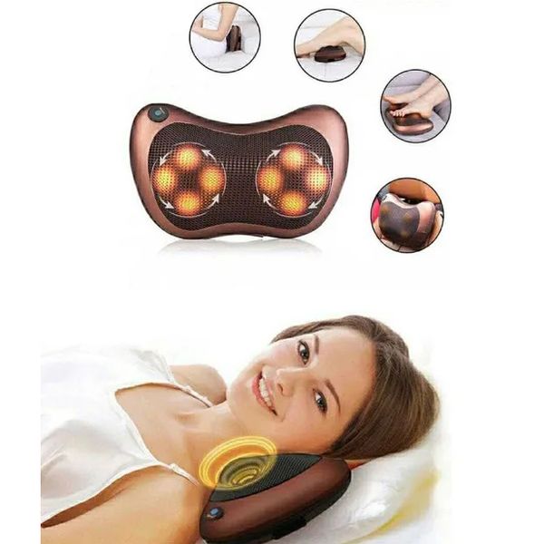 Масажна подушка Car and Home Massage Pillow, масажер для шиї автомобільний ws78472 фото