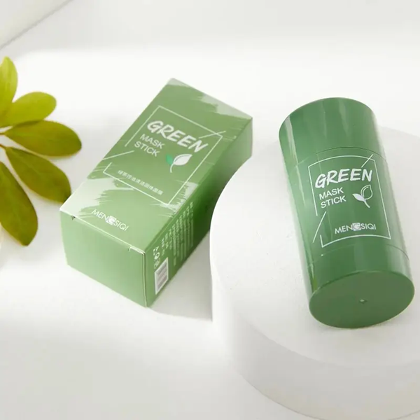 Маска для лица с маслом зеленого чая против черных точек акне очищающая Green Tea крем увлажняющий Артикул: G65487 фото
