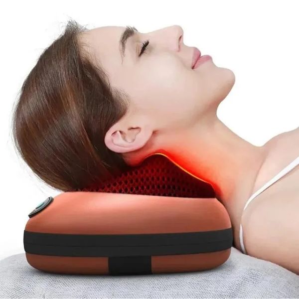 Масажна подушка Car and Home Massage Pillow, масажер для шиї автомобільний ws78472 фото