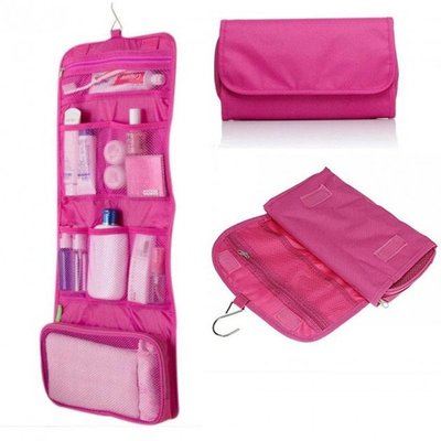 Органайзер дорожній сумочка Travel Storage Bag косметичка. Колір: рожевий ws58595 фото
