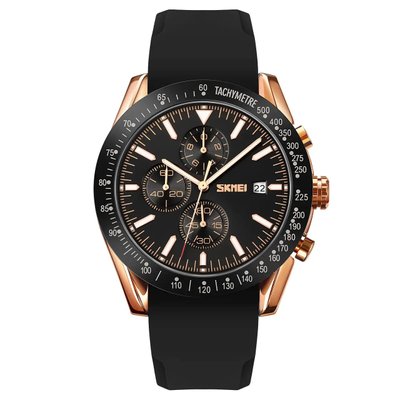 Часы наручные мужские SKMEI 9253PRGBK, мужские часы стильные часы на руку, часы мужские классика ws15334 фото