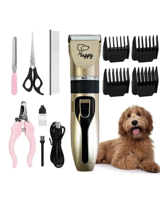 Набор для груминга SN-230 Pet Grooming Hair Clipper Kit триммер для животных машинка для стрижки собак и котов Артикул: OS0101 фото