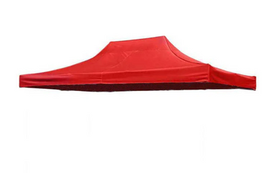 Крыша для раздвижного шатра 3х4,5 м, 800 г/м2 красный тент 891597 фото
