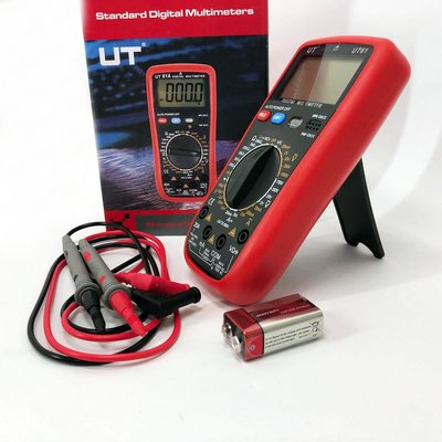 Мультиметр цифровий Digital UT 61 професійний вольтметр тестер, якісний мультиметр, цифровий ws86726 фото