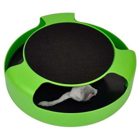 Интерактивная игрушка для котов с когтеточкой Catch The Mouse Артикул: 205-25 фото