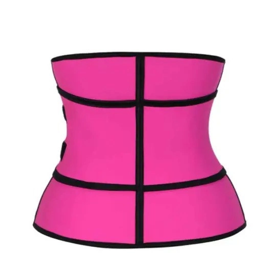 Утягивающий пояс для похудения и коррекции фигуры на липучке Back Support Belt YN-1408 Розовый Артикул: 20544718956231 фото