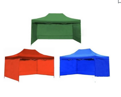 Раздвижной шатер гармошка 2х3 м + три стороны (7м) усиленный /30мм/0,8мм/20кг Зеленый 891298 фото