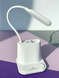 Аккумуляторная Настольная LED лампа Bionic Desk Lamp c USB выходом, органайзером и подставкой для смартфона Артикул: 2050018 фото 1
