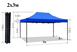 Раздвижной шатер гармошка 2х3 м + три стороны (7м) усиленный /30мм/0,8мм/20кг Зеленый 891298 фото 3