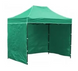 Раздвижной шатер гармошка 2х3 м + три стороны (7м) усиленный /30мм/0,8мм/20кг Зеленый 891298 фото 2