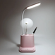 Аккумуляторная Настольная LED лампа Bionic Desk Lamp c USB выходом, органайзером и подставкой для смартфона Артикул: 2050018 фото 6