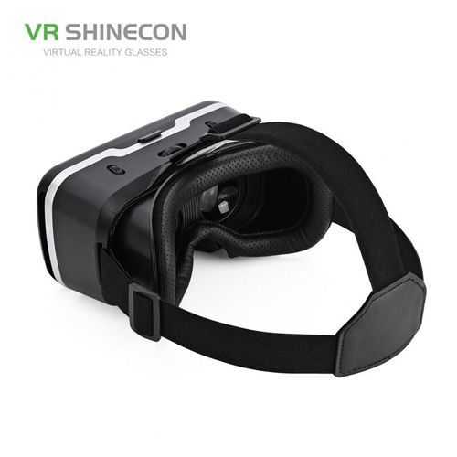 Очки 3D виртуальной реальности ТРМ VR SHINECON c пультом и поддержкой экранов от от 4 до 6 дюймов Черный Артикул: 20511025 фото