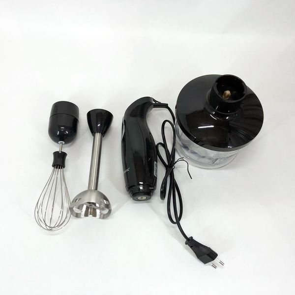 Блендер DOMOTEC MS-5103 3в1 занурювальний, 500Вт, ручний занурювальний блендер, електричний блендер ws88774 фото