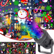 Новогодняя лазерная установка-проектор на 16 рисунков 1367-3 / Настенный проектор для дома с кронштейном Артикул: М16157 фото 2
