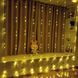 Гирлянда-штора Водопад 2х2 м, 160 LED световой занавес со статическим режимом, теплый свет Артикул: 2125062 фото 6