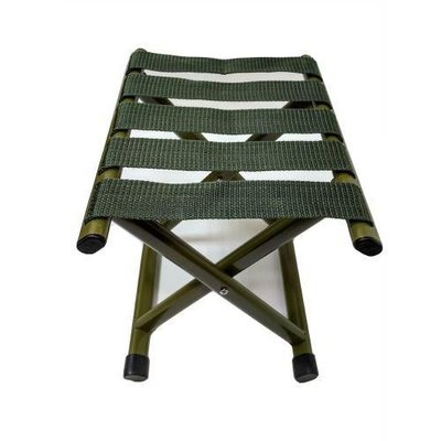 Складной стул для пикника и рыбалки без спинкой 40 см C-2 Артикул: 22800228 фото