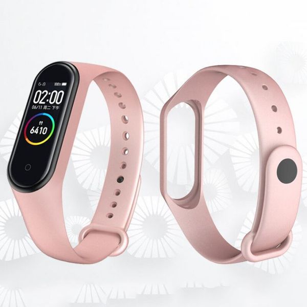 Смарт браслет M5 Smart Bracelet Фитнес трекер Watch Bluetooth. Цвет: розовый ws32668 фото