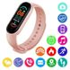 Смарт браслет M5 Smart Bracelet Фітнес трекер Watch Bluetooth. Колір рожевий ws32668 фото 11