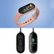 Смарт браслет M5 Smart Bracelet Фитнес трекер Watch Bluetooth. Цвет: розовый ws32668 фото 8