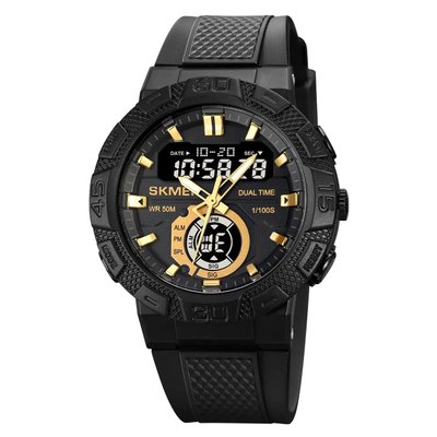Часы наручные мужские SKMEI 1881GDBK, фирменные спортивные часы, оригинальные мужские часы брендовые ws57783 фото