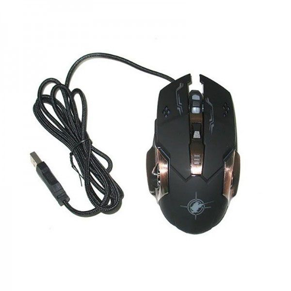 Игровая мышка с подсветкой Gaming Mouse X6 / Мышка для ноутбука / Проводная компьютерная мышь ws57271 фото
