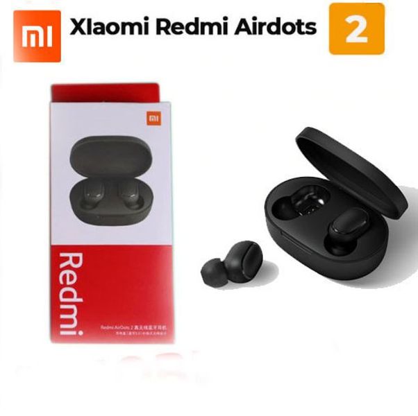 Беспроводные Bluetooth наушники Xiaomi Redmi AirDots s 2 Headset беспроводные Черные Артикул: 1140 фото