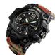 Часы наручные мужские SKMEI 1155BAG RED CAMO, брендовые мужские часы. Цвет: красный камуфляж ws94636-1 фото 2