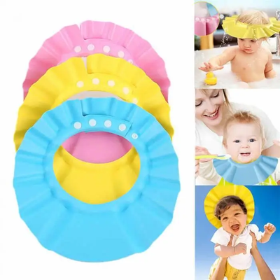 Козырек для купания детей от 6 месяцев до 3-х лет защитит глазки малыша от мыла и шампуня Артикул: 237881425 фото