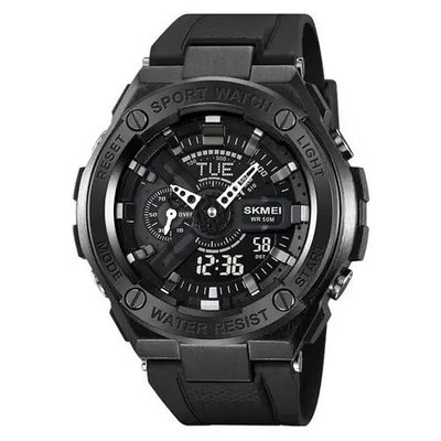 Годинник наручний чоловічий SKMEI 2101BK, армійський годинник протиударний, оригінальний чоловічий годинник спортивний ws36446-1 фото