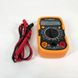 Мультиметр DT-830 LN с подсветкой и звуком ABaTap до 750 В Оранжевый, тестер для измерения напряжения ws96482 фото 8